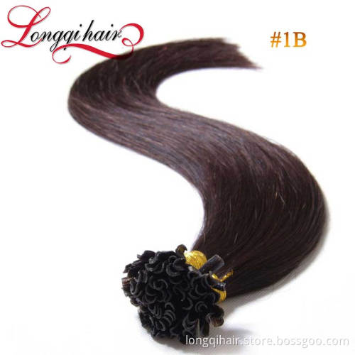 White Blond Malaysia Nail Or U Tip Hair Extension